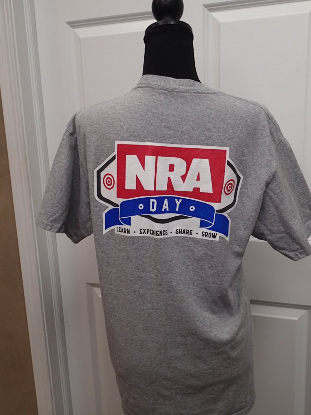 NRA Day Gray Tshirt Size small
